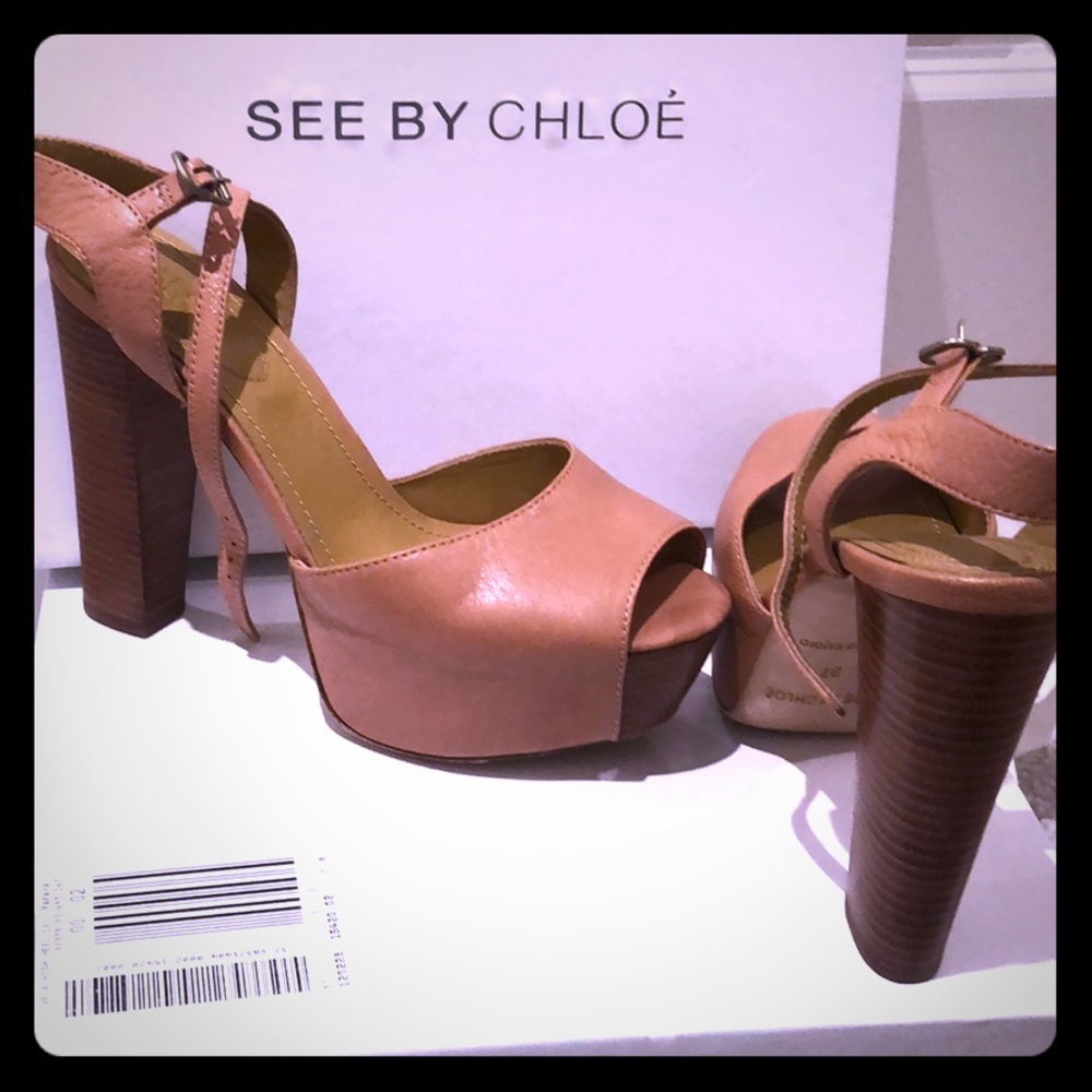 See by Chloe platform sandals